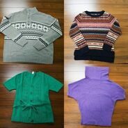 3766 Pullover Dam+Her,CR - Свитера вязанные, зима, 25кг (Германия)